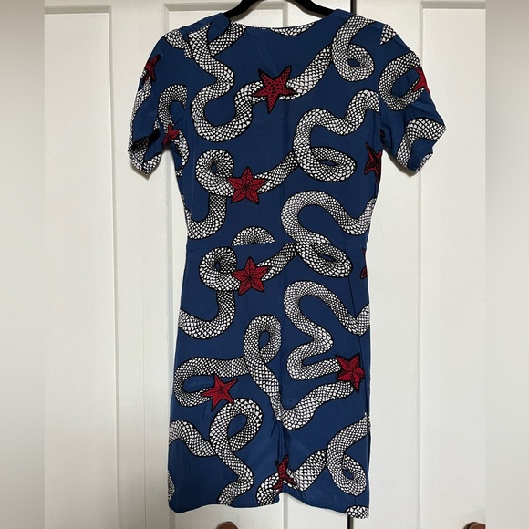 Lottie Hall sea snake dress size S - Picture 4 of 5
